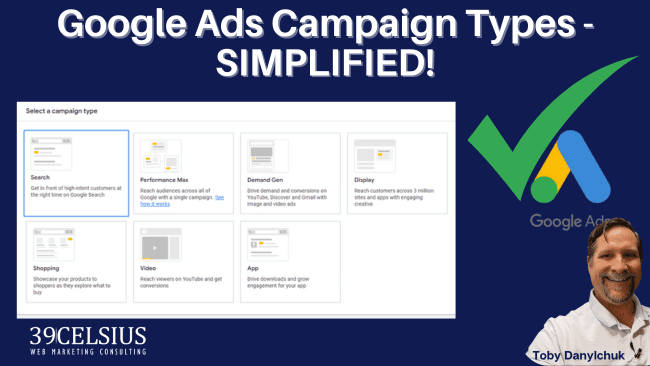 How To Choose Google Ads Campaign Types