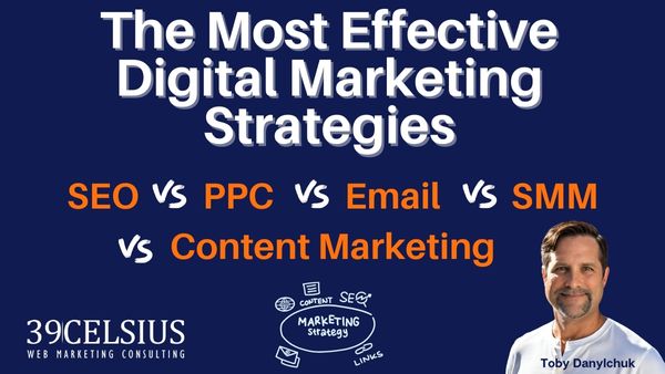 SEO vs PPC vs Social Media Marketing vs Email Marketing vs Content Marketing